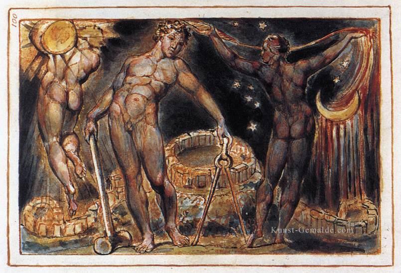 Los Romantik romantischen Alter William Blake Ölgemälde